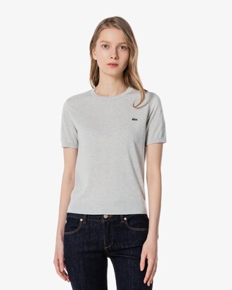 베이직 크루넥 반팔 풀오버