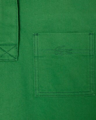 컬러데님 폴로형 셔츠