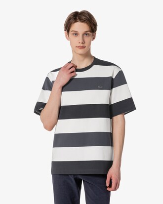 오버핏 밀라노 볼드 스트라이프 티셔츠