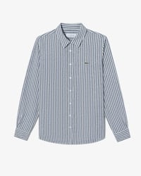 스트라이프 린넨셔츠