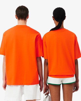 유니섹스 헤비 저지 그래픽 클래식 티셔츠