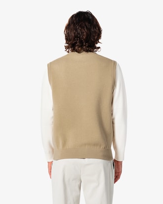 이중직 지퍼 베스트