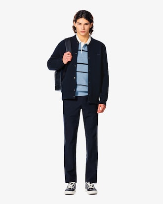 립조직 럭비 스웨터 폴로셔츠