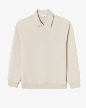 더블페이스 스냅 폴로형 스웻셔츠