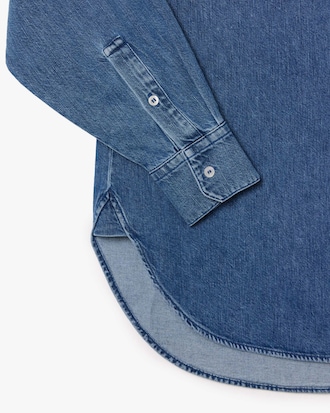 오버사이즈 데님셔츠