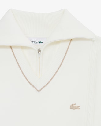 반집업 윙카라 스웨터