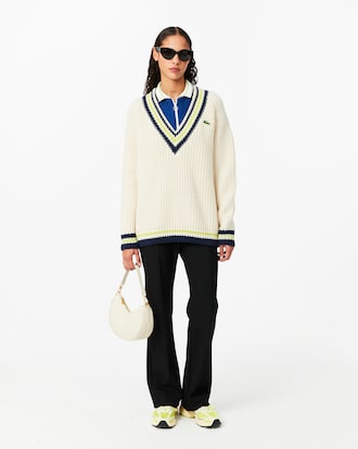 슬림핏 티핑 하프짚업 폴로