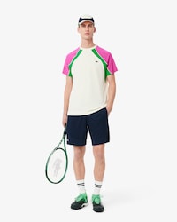 컬러 포인트 테니스 쇼츠