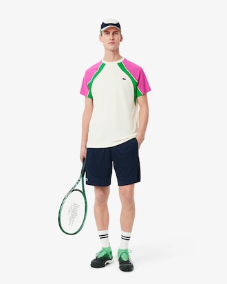 컬러 포인트 테니스 쇼츠