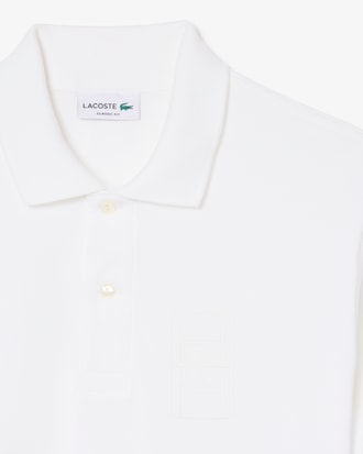 테니스 코트 L로고 반팔 폴로 셔츠