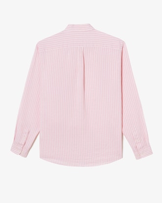 린넨 스트라이프 셔츠