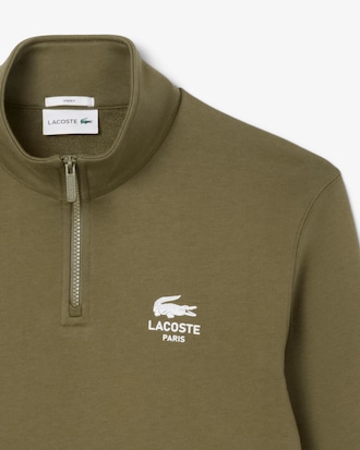 소프트브랜딩 캐주얼 하프집업 스웻셔츠