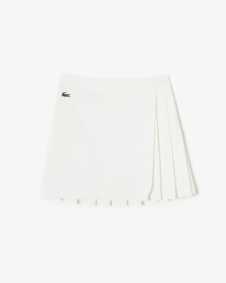 언밸런스 플리츠 스커트