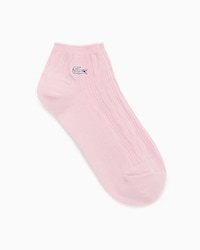 여성 케이블 앵클 양말