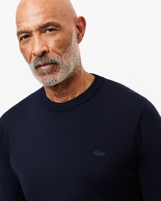 메리노울 크루넥 풀오버