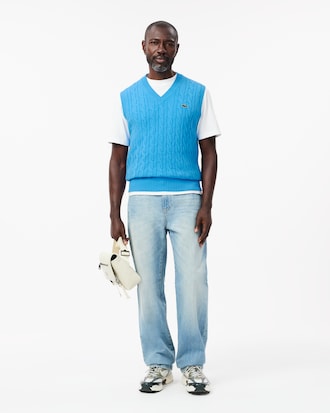 케이블 V넥 베스트