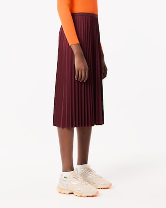 피케라이크 롱플리츠스커트