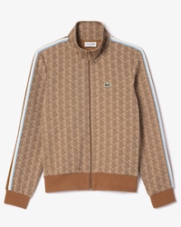 모노그램 자카드 트랙자켓