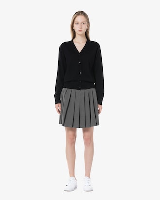 중기장 플리츠 스커트