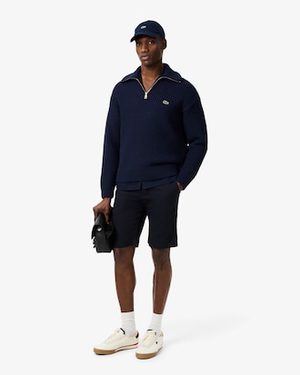 스카시 조직 카라 스웨터