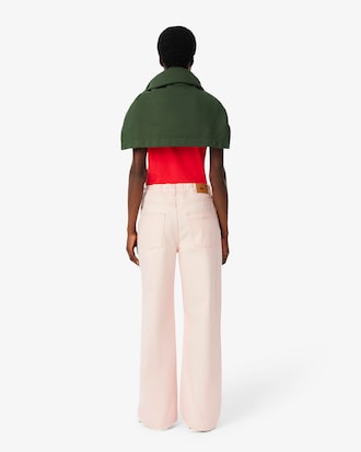 와이드핏 컬러데님 팬츠