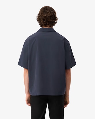 체스트 포켓 디테일 반팔 셔츠