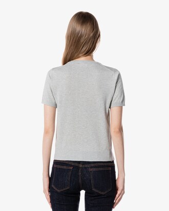 베이직 크루넥 반팔 풀오버