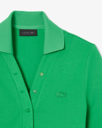 슬림핏 미니 피케 스트레치 반팔 폴로 셔츠