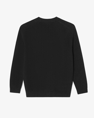 방모 브이넥 가디건