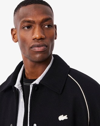 HOLIDAY 울 혼방 바시티 자켓