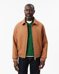 울 블렌드 에비에이터 자켓