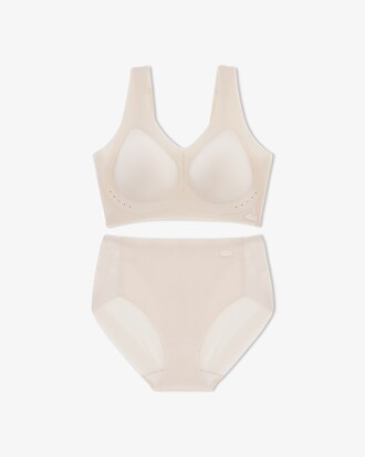 퓨징 퍼포레이션 브라 팬티 세트