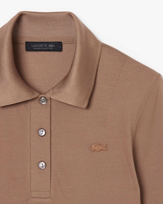 나노 실크 슬림핏 롱슬리브 폴로