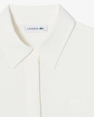 린넨 반팔 셔츠 드레스