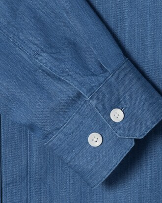 데님 아우터 셔츠