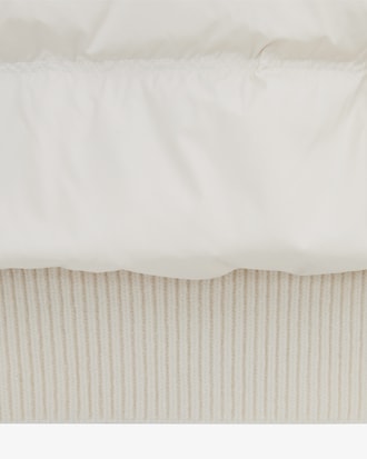 스웨터 카라 다운베스트