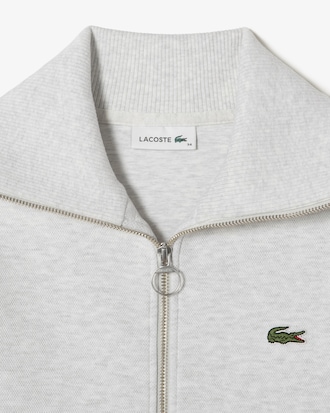 카라 집업 스웻셔츠