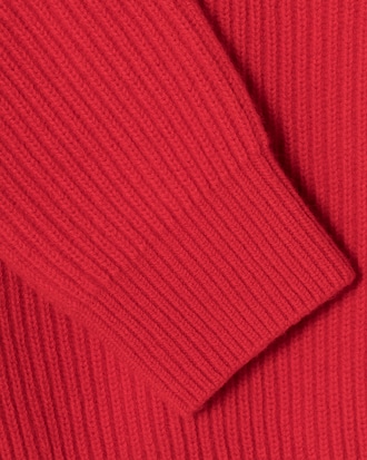 사선 하프짚업 스웨터