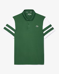 테니스 소매 티핑 반팔 폴로