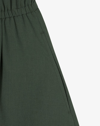 데님라이크 반팔 셔츠 드레스