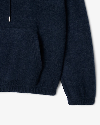 PARIS PACK 플란넬 후드 풀오버 스웻셔츠