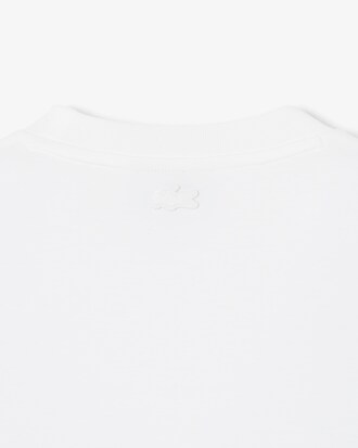 루즈핏 크록 그래픽 인터록 저지 티셔츠