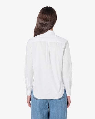 포플린 솔리드 셔츠