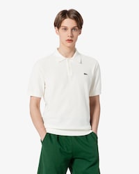 부클 반팔 스웨터 폴로 셔츠