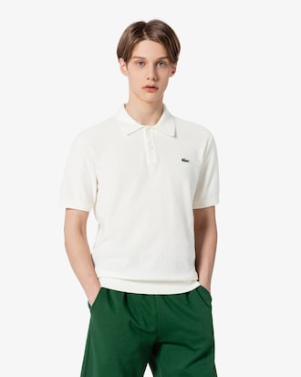 부클 반팔 스웨터 폴로 셔츠