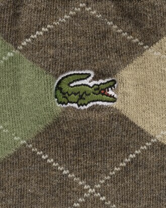 남성 아가일 체크 중목 양말