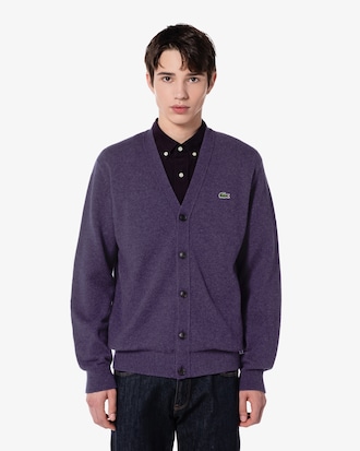 베이직 V넥 가디건