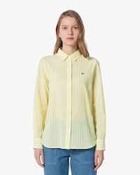 썸머 코튼 스트라이프 셔츠