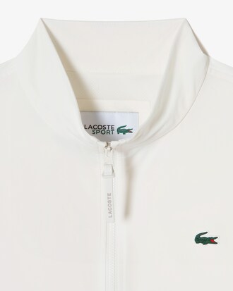 실루엣 반팔 우븐 아노락