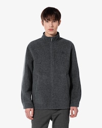 하이넥 울 자켓